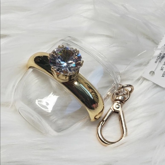 Bath & Body Works Accessories - 💍 Engagement Ring 💍 Sanitizer Holder Brand New Bath and Body Works ‼️VERY RARE